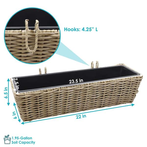 Set of 3 Mini 4.25in x 4.5in Round Plastic Storage Baskets