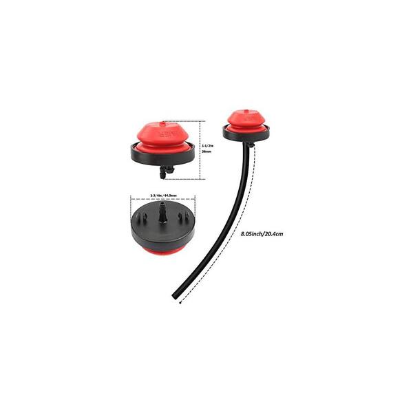 thumbnail image 2 of IDC Snap-In Primer Bulb For Trimmer, Blower, Tiller – Gas Air Fuel Purge Pump – Fits 2-Stroke Engines 2 of 2