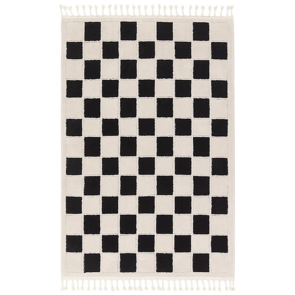 VIBE BY JAIPUR LIVING Nicia 9 ft. x 12 ft. Cream/Beige Geometric Area Rug