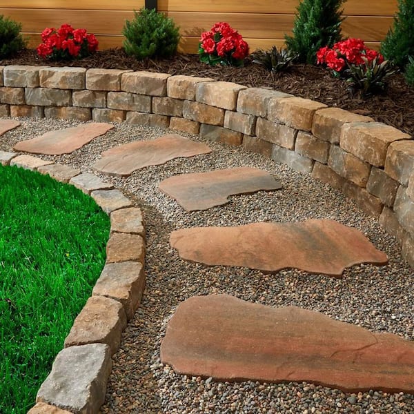 Oldcastle 18 in. x 18 in. x 1.75 in. Foot Notes Autumn Blend Patio