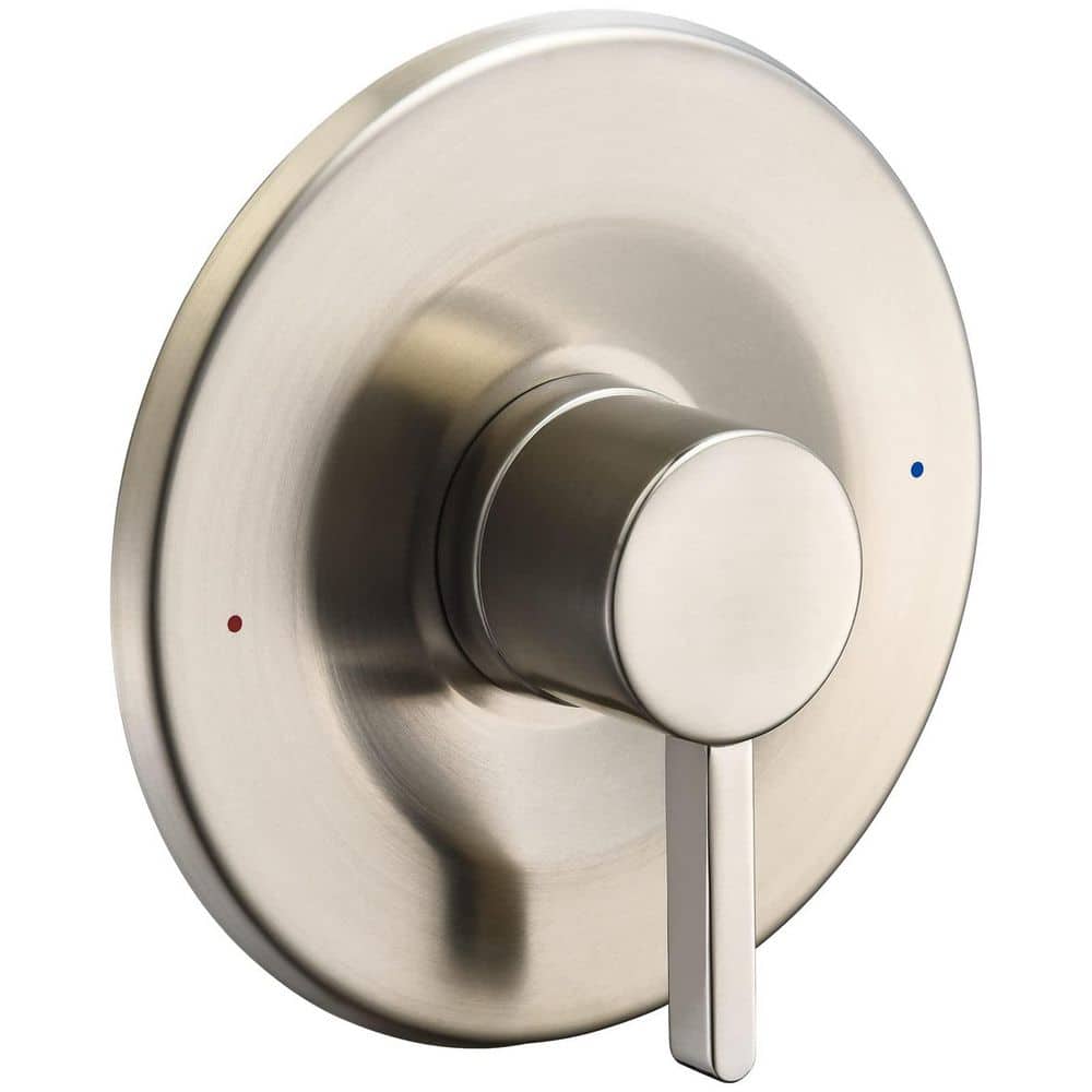 1-Handle Wall Mount Tub Shower Trim Kit in Brushed Nickel with Escutcheon, Hardware with Moen Valve (Valve Not Included) price history on PriceWatchPro