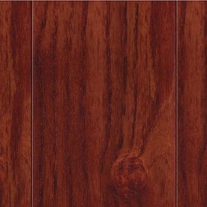 High Gloss Teak Cherry 3/8 in.Thick x 3-1/2 in.Wide x 35-1/2 in. Length Click Lock Hardwood Flooring (20.71 sq.ft./case)