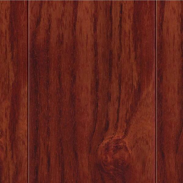 Home Legend Take Home Sample - High Gloss Teak Cherry Engineered Hardwood Flooring - 5 in. x 7 in.