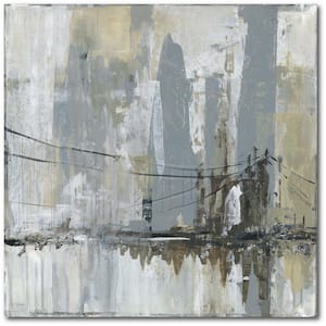 Midtown Bridge Ii Gallery-Wrapped Canvas Wall Art 30 in. x 30 in.