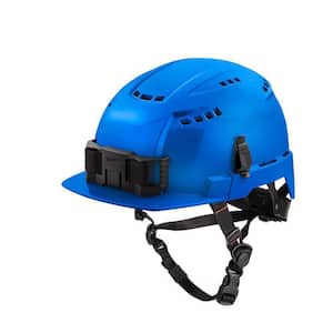 BOLT Blue Type 2 Class C Front Brim Vented Safety Helmet
