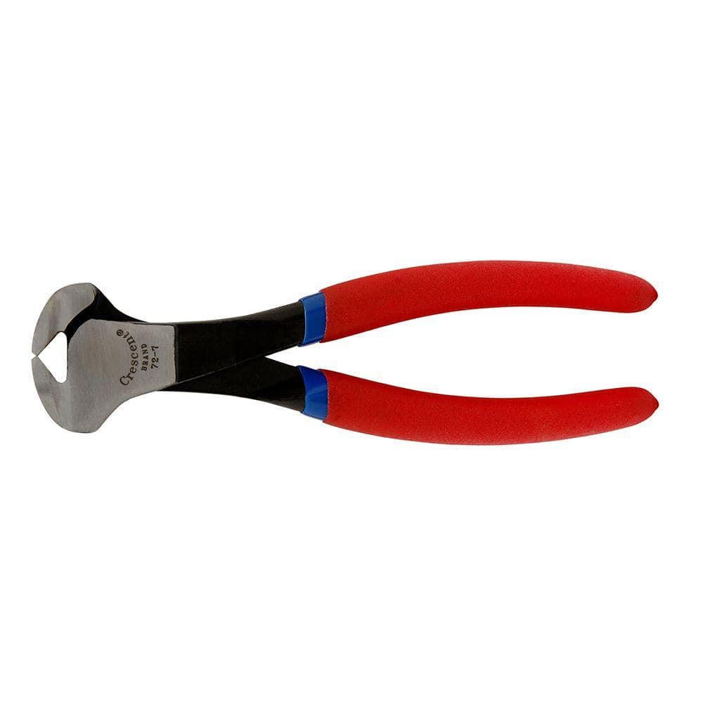 Crescent 7 in. Solid Joint End Cutting Pliers 727CVN - The Home Depot