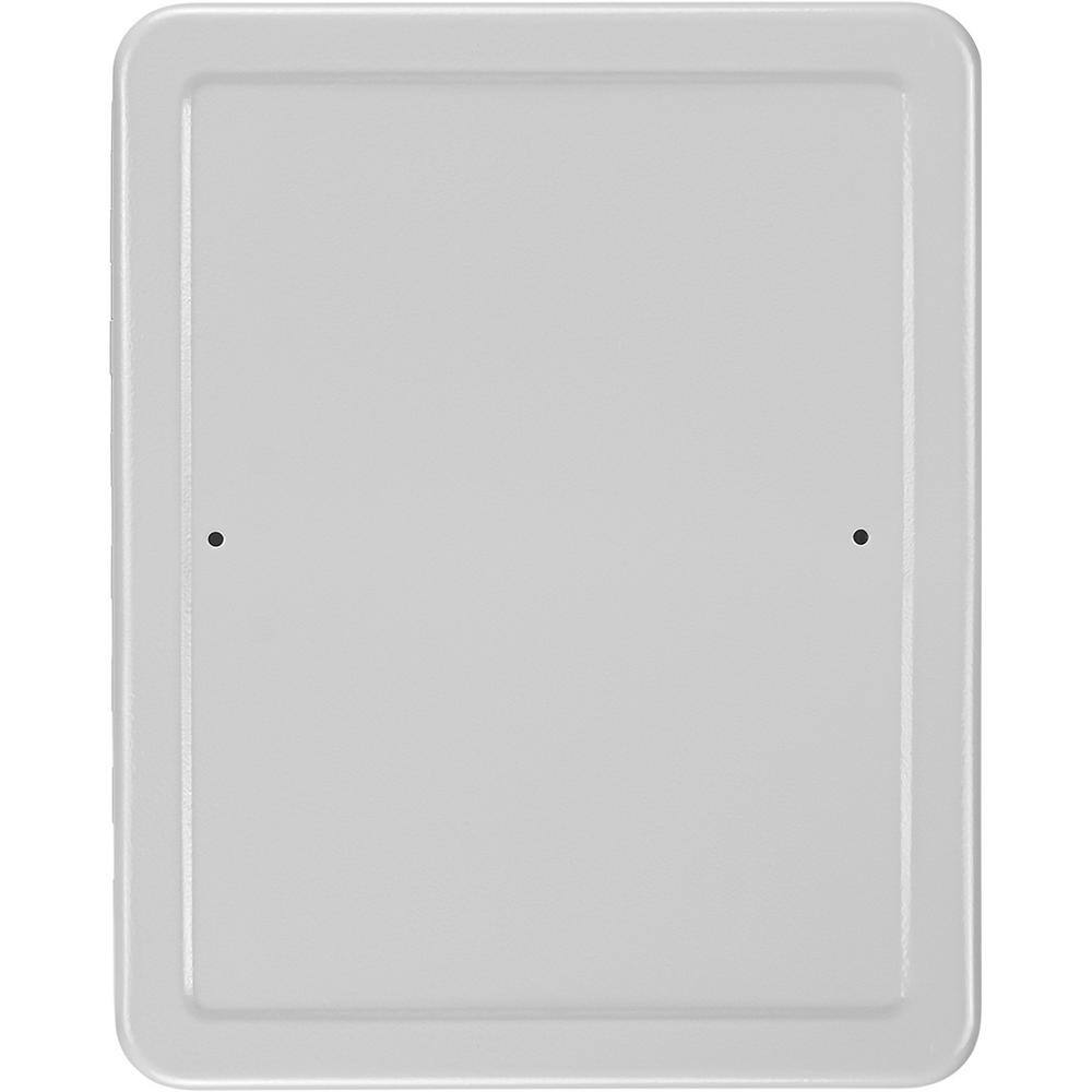 Gray Steel 27-Key Lock Box with Green Tags
