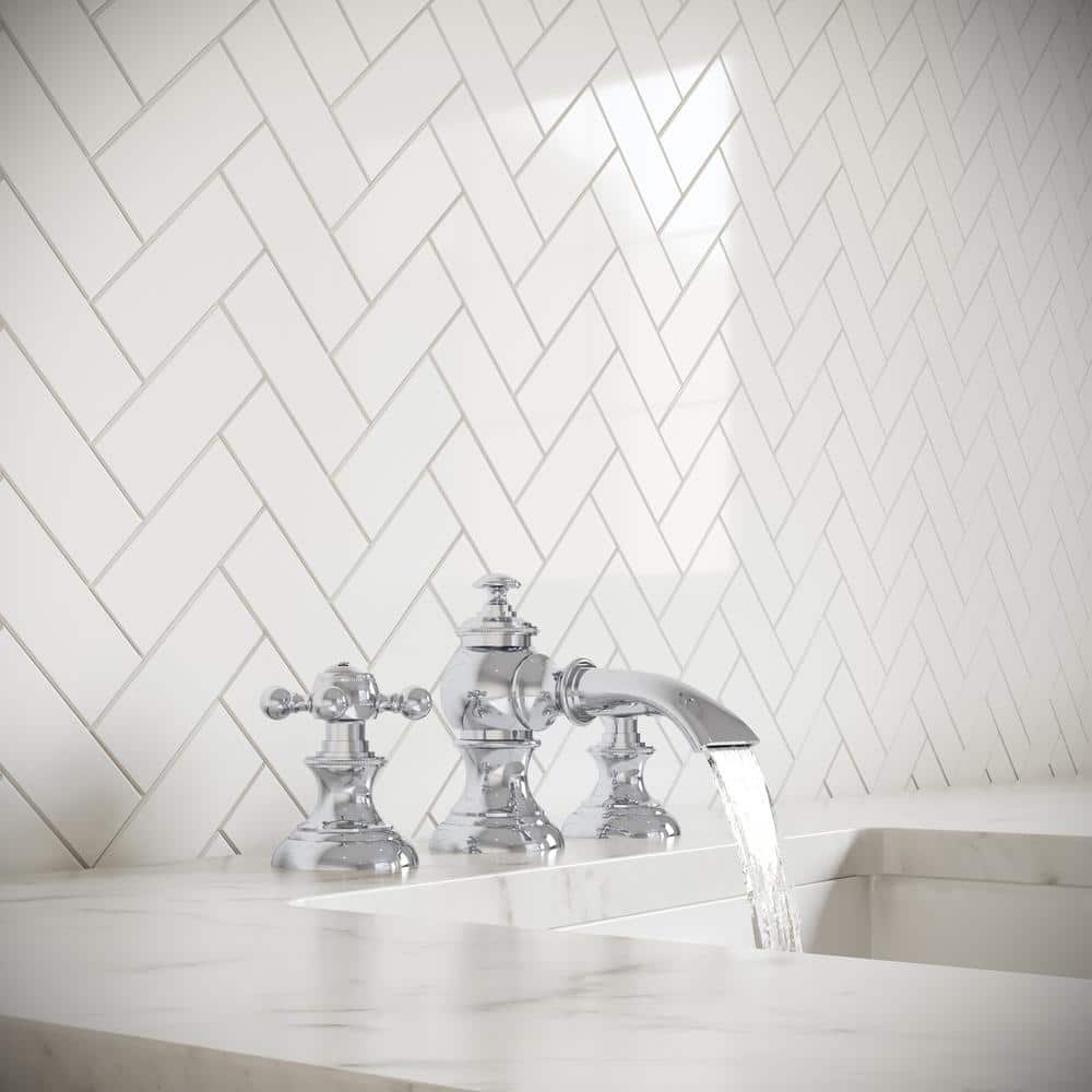 Elegant Classic Chrome Widespread Bathroom Faucet with Pop-Up Drain