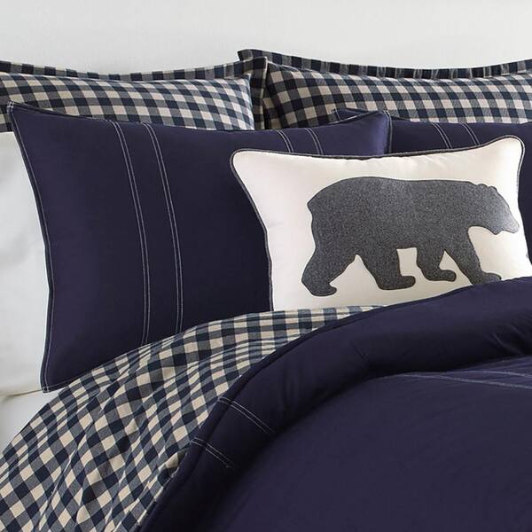 Eddie Bauer Kingston Comforter Set, King - Navy