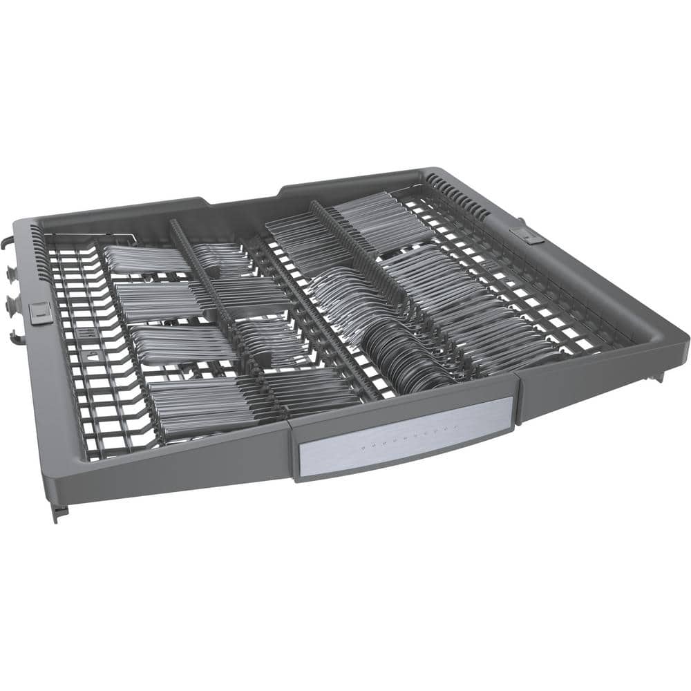 24" Stainless Steel Built-In Smart Dishwasher with Top Control