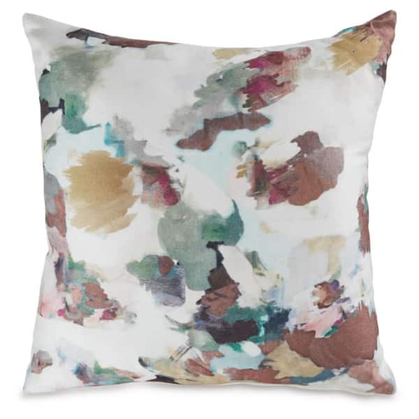 Signature DESIGN BY ASHLEY Herston Brown/Beige Abstract Polyester 5 in. X 20 in. Throw Pillow