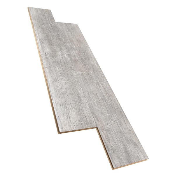 Krono Original Grizzly Weathered Oak 12 mm T x 8 in. W Waterproof Laminate Wood Flooring (15.9 sqft/case)