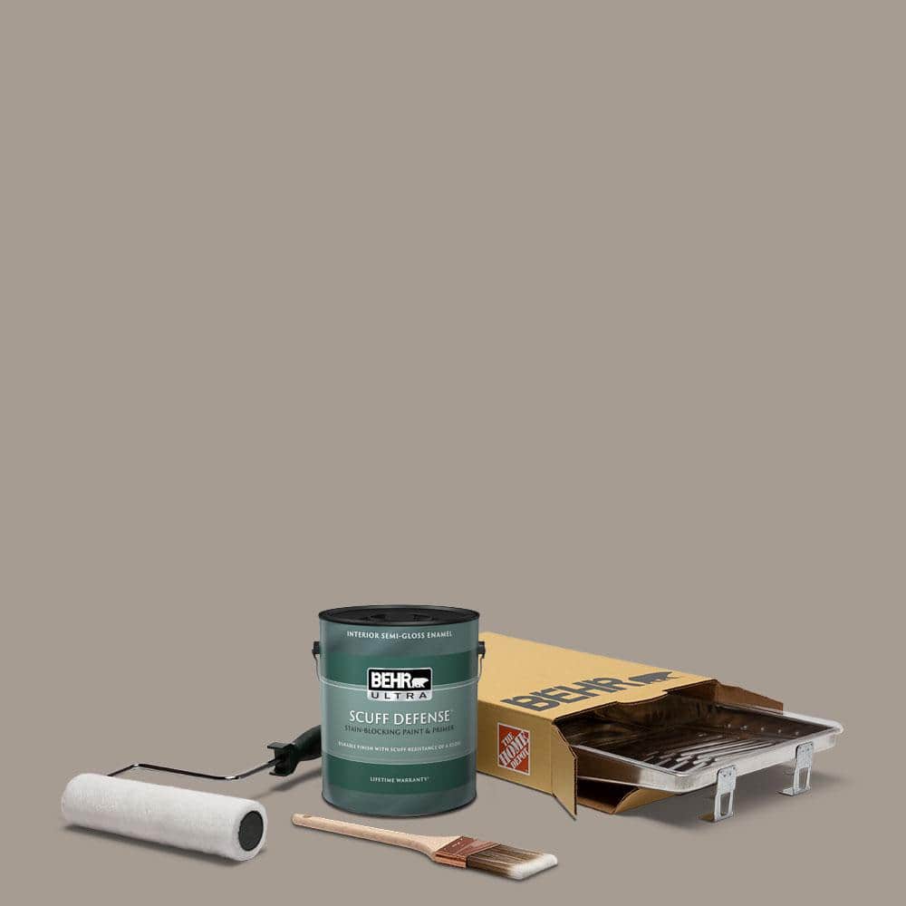 BEHR PREMIUM 1 qt. #N200-4 Rustic Taupe Interior Chalk Decorative Paint  710004 - The Home Depot