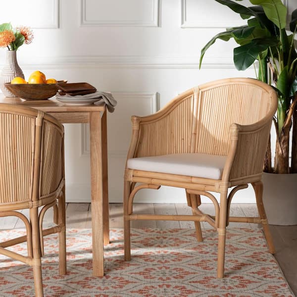 Hollis Natural Rattan Dining Chair