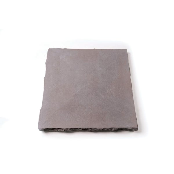 Black Peaked Solid Column CapStone 18 in x 18 in