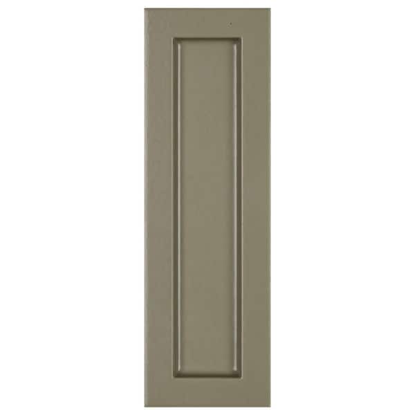 Marlow Green 3.14 in. x 0.75 in. 3D Matte Ceramic Wall Tile Sample