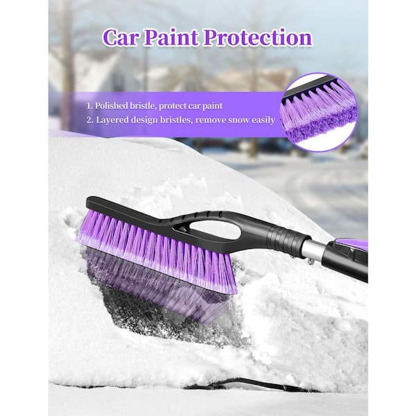 Car Telescopic Windscreen Wiper For Rearview Mirror, Retractable Snow - View #7