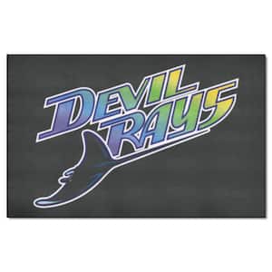 Tampa Bay Devil Rays Ulti-Mat Rug - 5ft. x 8ft. - Retro Collection
