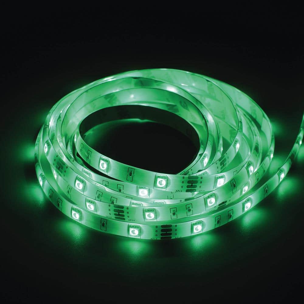10ft Color-Changing LED Strip Light with Remote