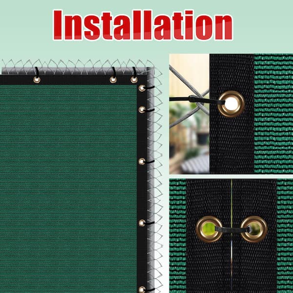 てなグッズや 4 COLOURTREE ft. Mesh Screen Fence Privacy Green ft. 10 x スクリーン