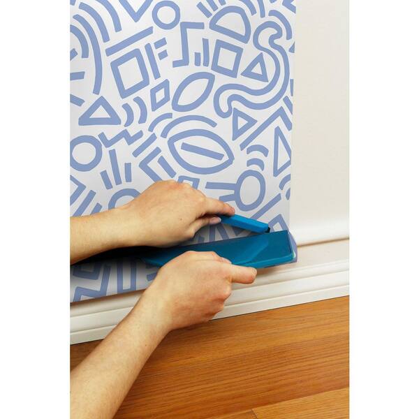 Beige Seamless Plaid Peel and Stick Wallpaper Sample - 19′′x19′′, PVC-Free