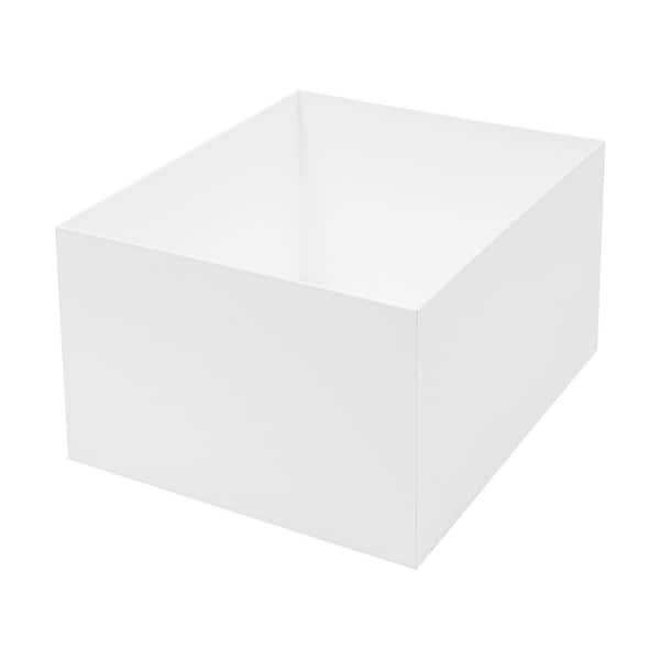 YIYIBYUS White Square Acrylic Display Stand Party Birthday