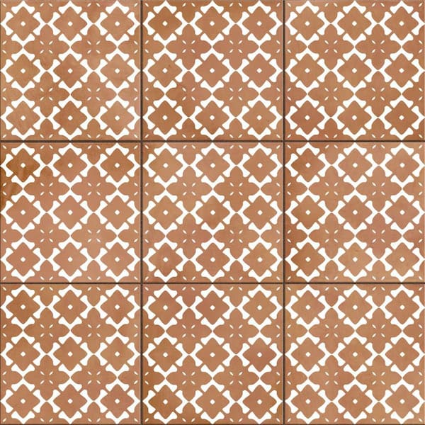 Bari Fortuna Cotto 13 in. x 13 in. Porcelain Floor and Wall Tile (10.53 sq. ft. /Case)