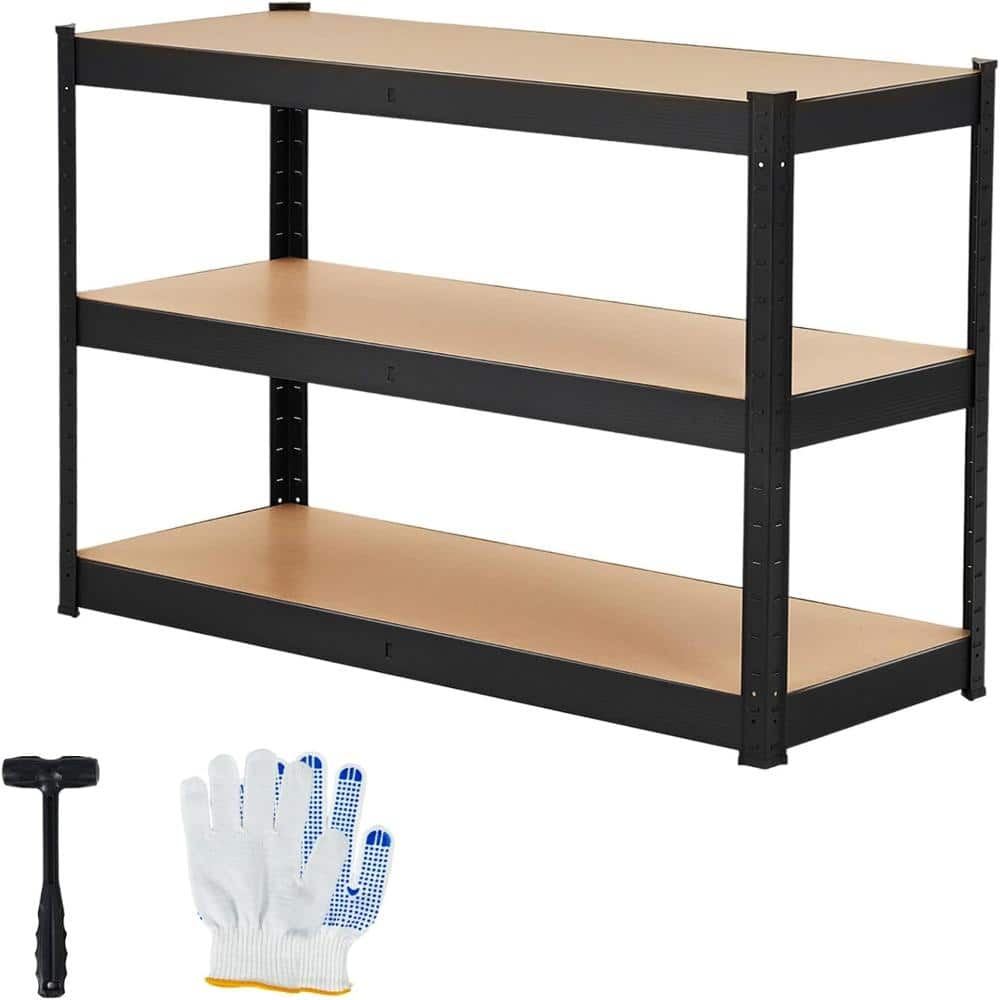 60x24x36 in 3-Tier Garage Shelving, 1500 lbs Cap, Adjustable Steel/MDF, Heavy Duty price history on PriceWatchPro