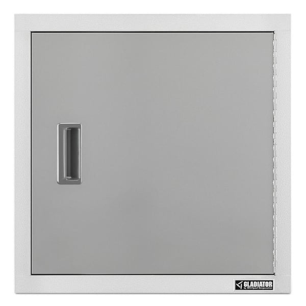 Gladiator Premier Series 24 in. x 24 in. x 12 in. Steel Wall GearBox in Gray Slate (1-Piece)