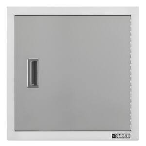 Premier Series 24 in. x 24 in. x 12 in. Steel Wall GearBox in Hammered White (1-Piece)
