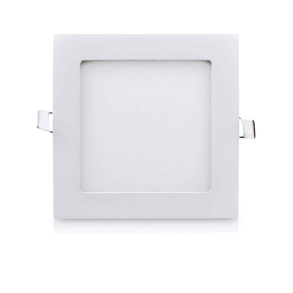 TYCOLIT 5.71 in. x 5.31 in. 720 Lumens Integrated LED Panel Light ...