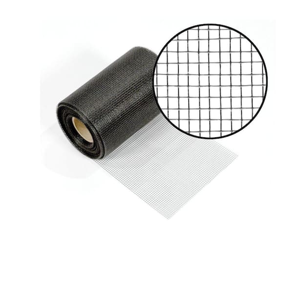 Phifer 6 in. x 100 ft. Charcoal Fiberglass Vent Mesh