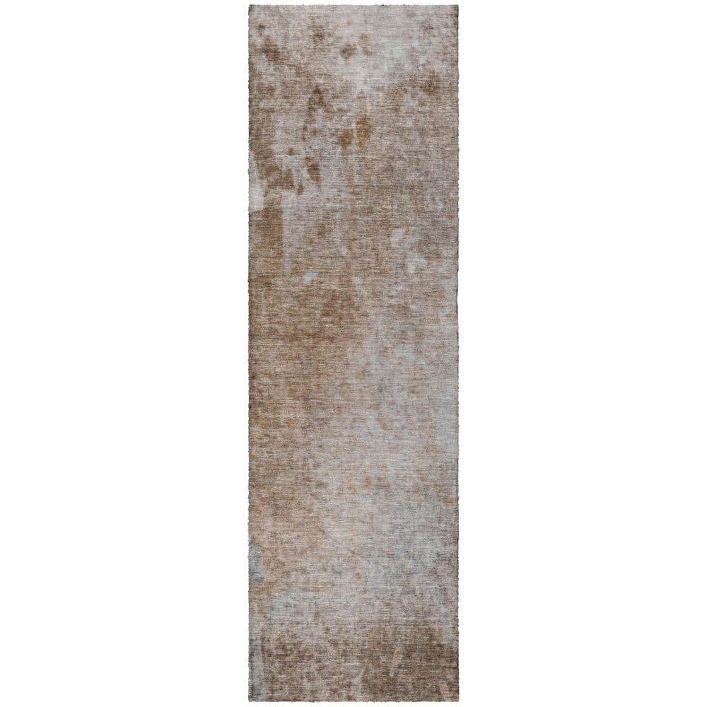 Dream Shag Premium Machine Washable Abstract ADS562 Mocha 2 ft. x 7 ft. Runner Rug price history on PriceWatchPro