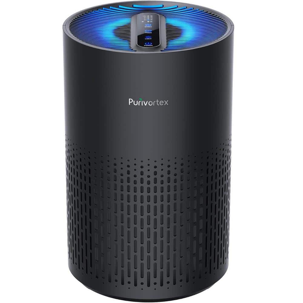 880 sq. ft. True HEPA Air Purifiers for A11ergies, Pollen, Smoke, Dusts, Pe