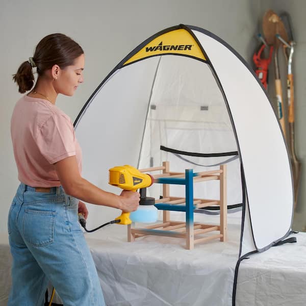 Medium Spray Tent with Vent - Great for Spraying Small to top Medium Sized Projects with Spray cans