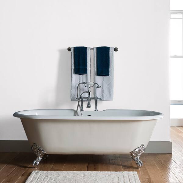 Glidden Diamond - 1 gal. #HDPPGCN30 Raindrop White Eggshell Interior One-Coat Paint with Primer