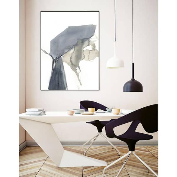 Unbranded 11 in. x 14 in. "Kinetic Grid II" by Jennifer Goldberger Framed Wall Art