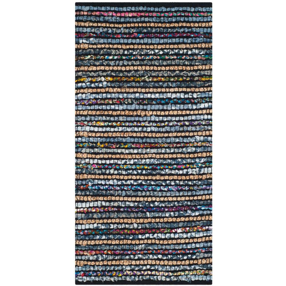 Safavieh Tappeto Corridore Galaxy Collection – Blu, Polipropilene, 2'5 X 12' – Moderno E Resistente - 2