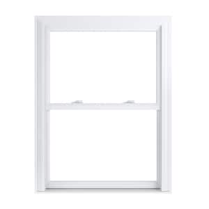 31.75 in. x 41.25 in. 70 Pro Series White Double Hung Low-E Argon Glass Vinyl Replacement Window, Screen Incl