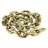 3/8 in. x 3 ft. Case Hardened Yellow Zinc Plated Anti-Theft Security Chain