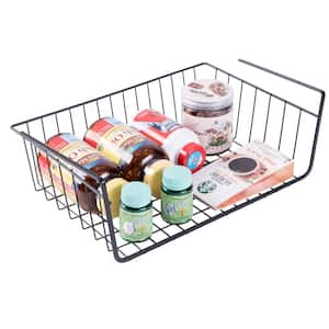 Hanging Under Shelf Metal Storage Basket (Set of 2)