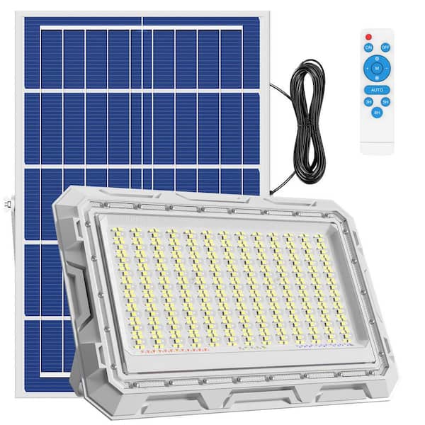 1000 Watt Equivalent 50000 Lumen 120° White Dusk to Dawn Integrated LED Flood Light