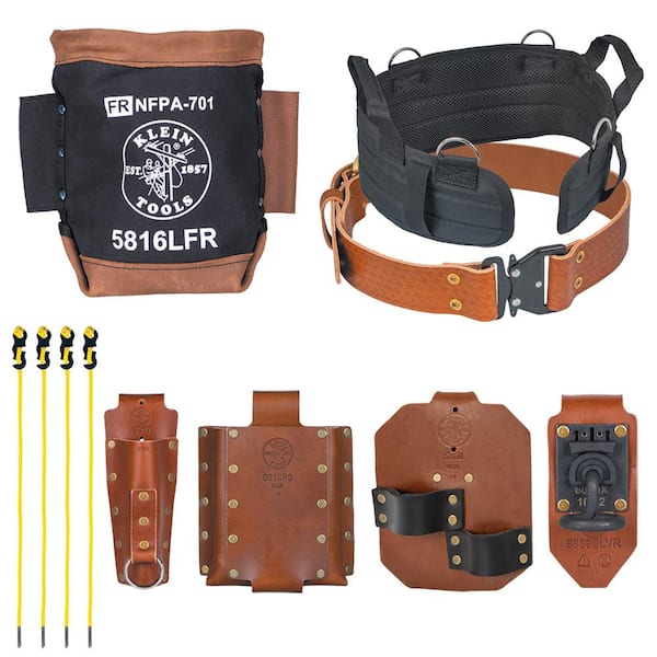 Klein Tools Ironworker Complete Toolbelt System, Extra-Large