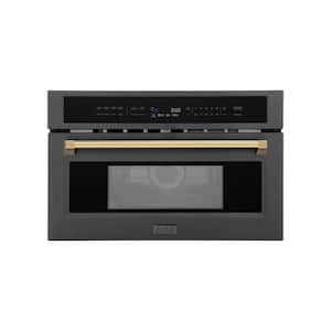 ZLINE Autograph 48 in. Gas Burner/Electric Oven Range in Black Stainle –  Premium Home Source