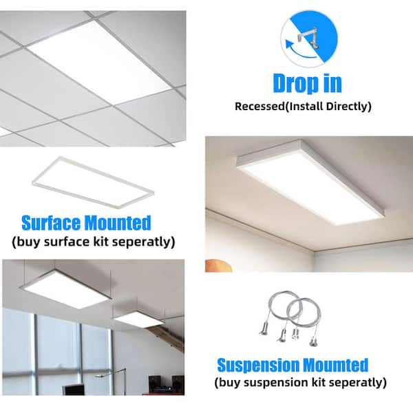 40w, Edge-Lit LED Panel Light - Cool White Light