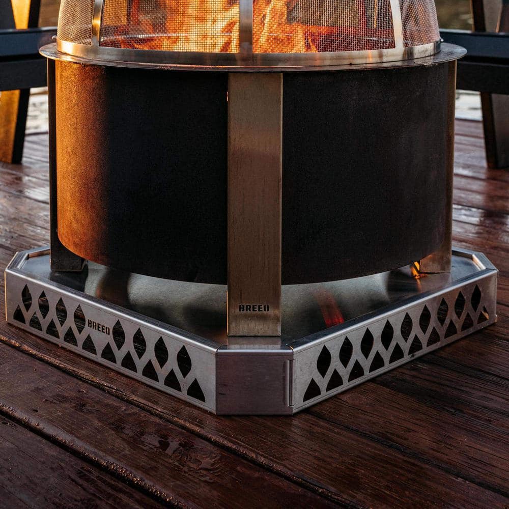 X19 Stainless Steel Free-Standing Fire Pit Base
