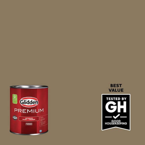 Glidden Premium 1 qt. Rain Barrel PPG1097-6 Flat Interior Latex Paint