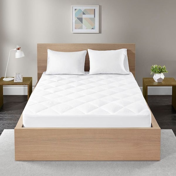 Plush 0.8 in. Full Memory Foam Waterproof Mattress Pad
