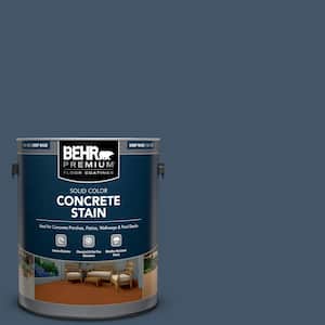 1 gal. #PFC-60 Deep Galaxy Solid Color Flat Interior/Exterior Concrete Stain