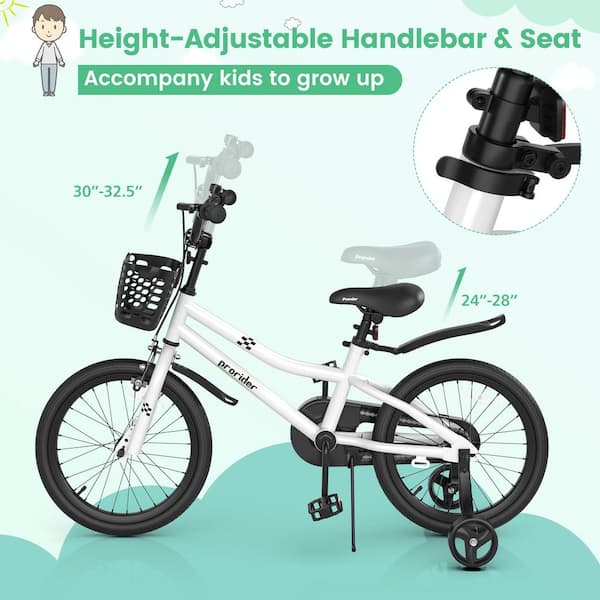ペリ ７０cm Costway 18 in. Kid's Bike with Removable Training Wheels and